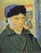 Vincent Van Gogh Self-portrait with Bandaged Ear painting